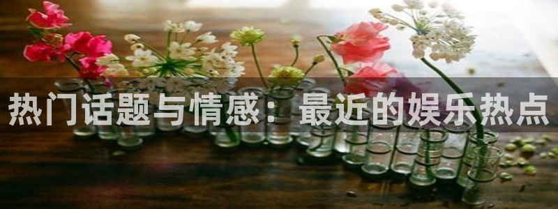 聚彩app官方入口：热门话题与情感：最近的娱乐热点