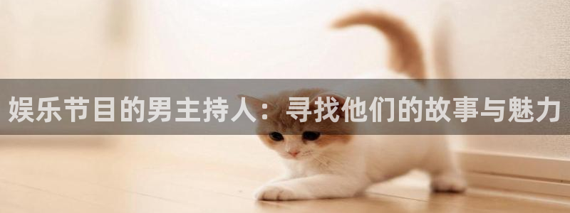 内江市聚彩广告有限公司：娱乐节目的男主持人：寻找他们的故事与魅力