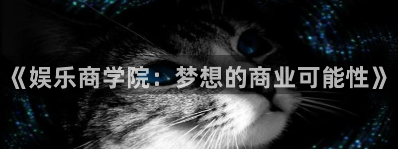 聚彩官方正版下载：《娱乐商学院：梦想的商业可能性》